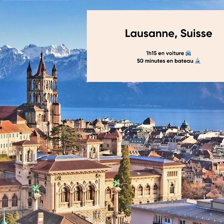 Cosy Et Moderne - Dent D'Oche Lägenhet Thonon-les-Bains Exteriör bild