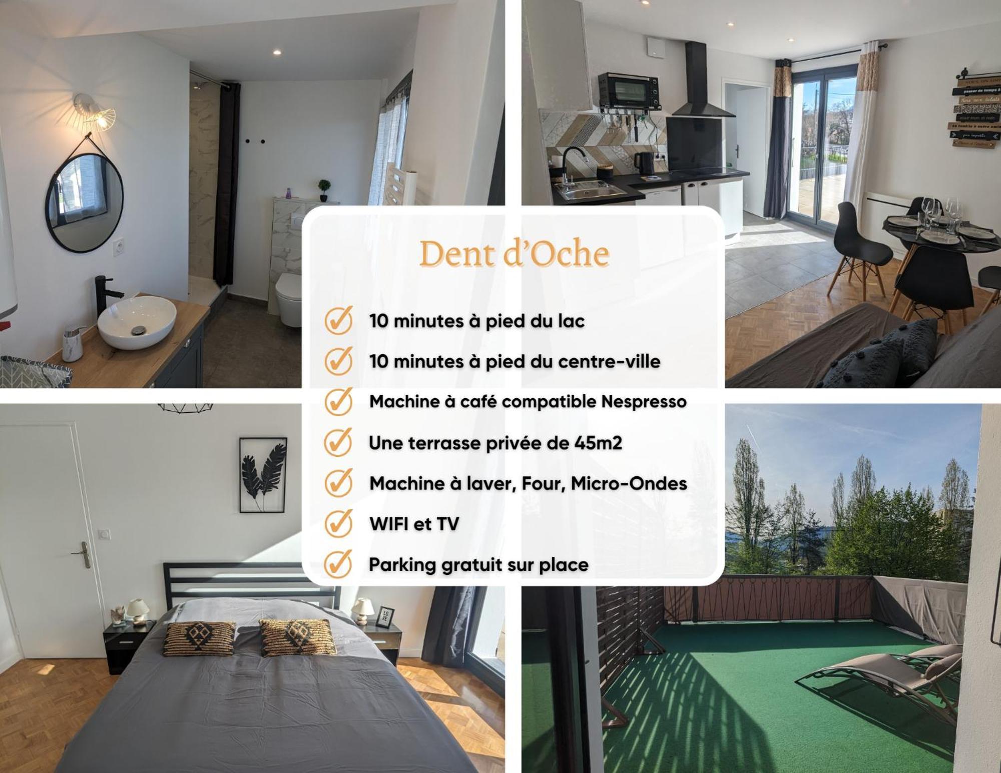 Cosy Et Moderne - Dent D'Oche Lägenhet Thonon-les-Bains Exteriör bild